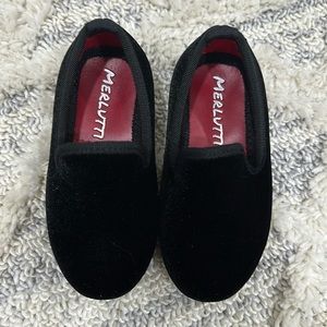 Toddler/Baby Velvet Loafers
